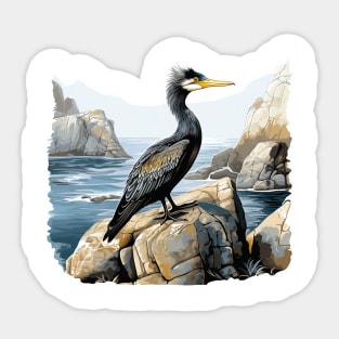 Cormorant Sticker